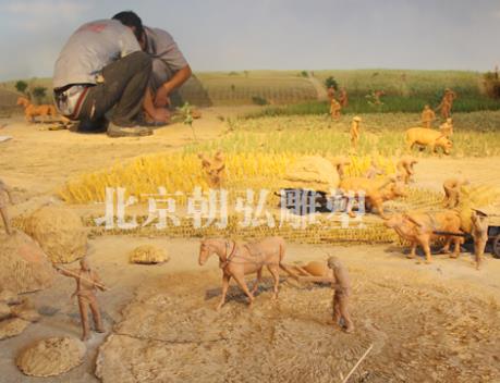 博物館雕塑為何一般不采用大型不銹鋼做景